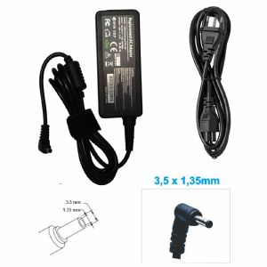 FONTE CARREGADOR NOTEBOOK COMPATIVEL CCE PHILCO 19V 2,1A 3,5X1,35MM  (B)