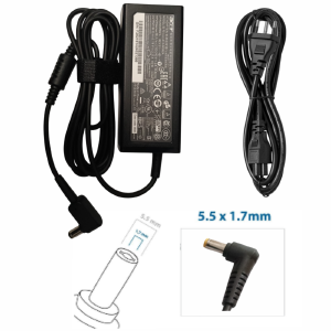 FONTE CARREGADOR NOTEBOOK COMPATIVEL ACER 19V 2,37A 5,5X1,7MM  (A)