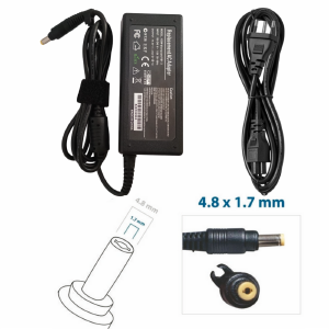 FONTE CARREGADOR NOTEBOOK COMPATIVEL HP 18,5V 3,5A 4,8X1,7MM  (B)