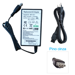 FONTE IMPRESSORA HP PINO CINZA 32V 375MA SEM CABO