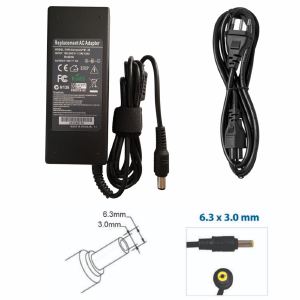 FONTE CARREGADOR NOTEBOOK COMPATIVEL TOSHIBA 15V 5A 6,3X3,0MM  (B)