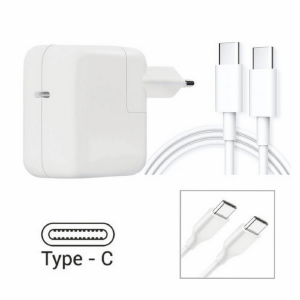 FONTE CARREGADOR NOTEBOOK COMPATIVEL TIPO-C 30W BRANCO (B)