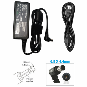 FONTE CARREGADOR NOTEBOOK COMPATIVEL SAMSUNG 14V 2A 6,5X4,4MM  (B)