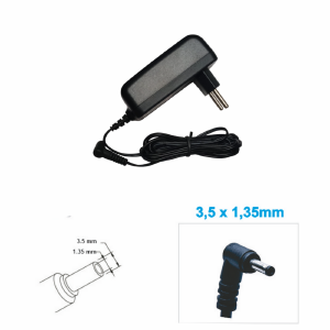 FONTE CARREGADOR NOTEBOOK COMPATIVEL MULTILASER 12V 2A 3,5X1,35MM  (B)
