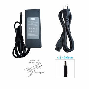 FONTE CARREGADOR NOTEBOOK COMPATIVEL DELL 19,5V 4,62A 4,5X3,0MM KNUP KP-DL90B