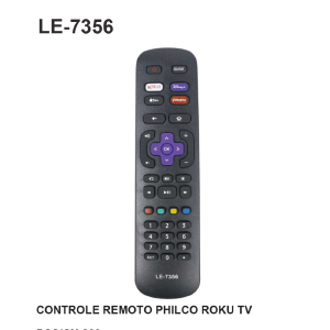 CONTROLE REMOTO COMPATIVEL P/ TV PHILCO ROKU TV LELONG LE-7356 (33)