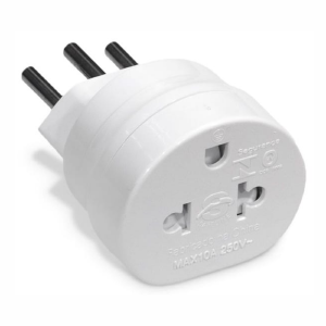 ADAPTADOR DE TOMADA UNIVERSAL 2P+T - SAFE LINE SL6001