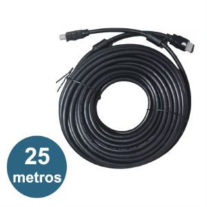 CABO HDMI 25 METROS 1.4 4K 3D FULL HD BLINDADO ZG-HDMI-25M GOLD