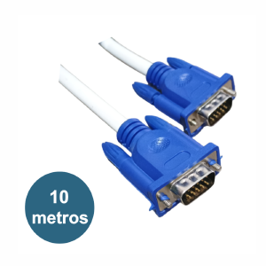 CABO VGA 10 METROS GRASEP D-5002 BRANCO
