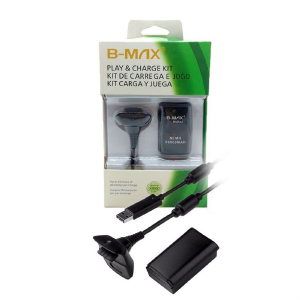 CARREGADOR CONTROLE COMPATIVEL XBOX 360 5800MAH B-MAX BM542