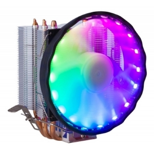 COOLER PROCESSADOR UNIVERSAL C/ LED ARGB AMD/INTEL DEX DX-2018 (FM1/2/2+/AM2/AM3/3+/775/115X/1366)