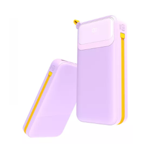 CARREGADOR PORTÁTIL POWER BANK 20000MAH EZRA EZ-S63 LILAS