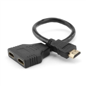HDMI DUPLICADOR 1X2 (1 HDMI MACHO / 2 HDMI FEMEA) TOMATE MTV-621