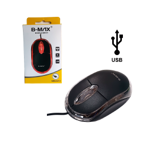 MOUSE USB SIMPLES B-MAX BM-611 PRETO